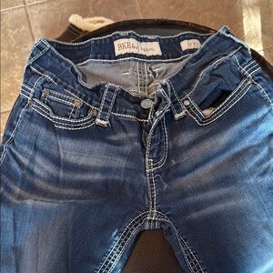 BKE Blue Straight Leg Jeans